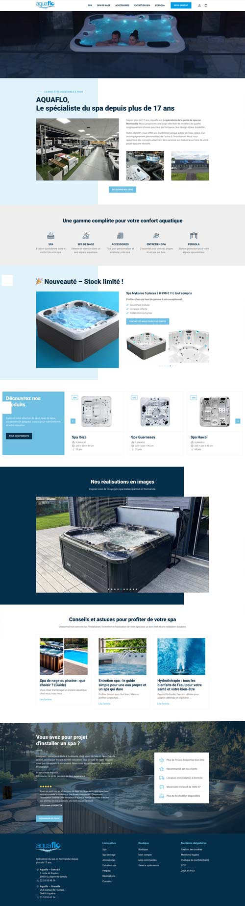 realisation-site-ecommerce-aquaflo-spa